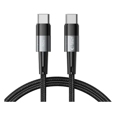 TECH-PROTECT ULTRABOOST TYPE-C CABLE PD60W/3A 100CM GREY