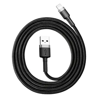 BASEUS CAFULE LIGHTNING CABLE 50CM GREY/BLACK