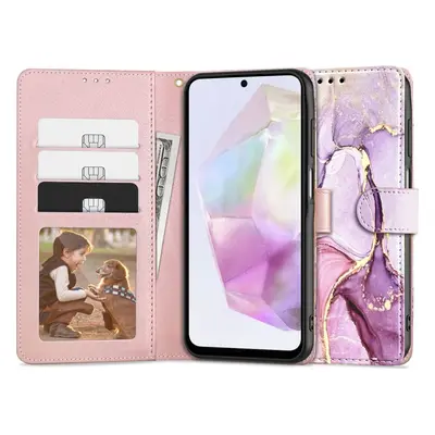 TECH-PROTECT WALLET GALAXY A35 5G MARBLE