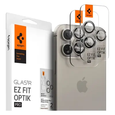 Ochranné sklo na čočky fotoaparátu SPIGEN OPTIK.TR ”EZ FIT” CAMERA PROTECTOR 2-PACK IPHONE 14 PR