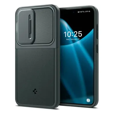 Spigen Optik Armor, abyss green - Samsung Galaxy S24