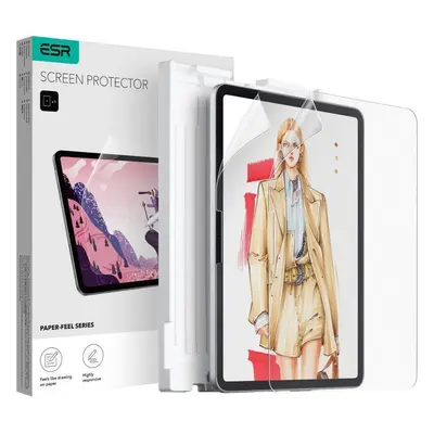 Ochranná fólie ESR PAPER FEEL 2-PACK pro iPad Air 11" 6 / 2024 s instalační sadou, MATTE CLEAR