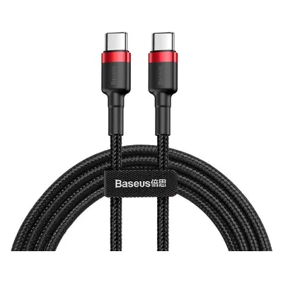 Baseus Cafule Cable USB-C PD 2.0 QC 3.0 60W 2m (černo-červená)