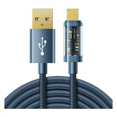 Kabel USB-A na Lightning / 2,4A / 1,2 m Joyroom S-UL012A12 (modrý)