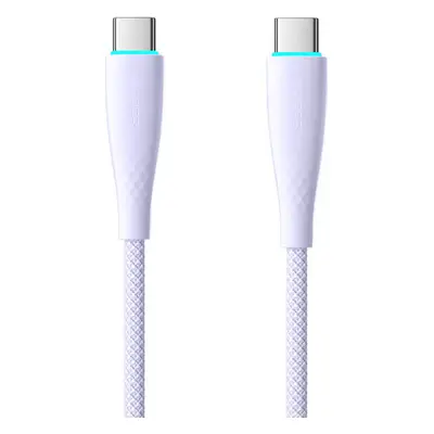 Kabel USB-C na USB-C Toocki TXCTT1- BMH01-P, 1m, PD, FC 100W (fialový)