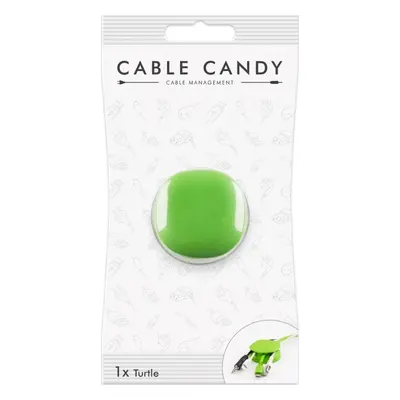 MLINE Kabelový organizér Cable Candy Turtle, zelený