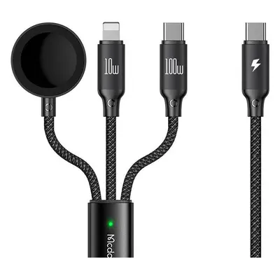 USB-C kabel 3v1 Mcdodo CA-4940 USB-C, Lightning, Apple Watch