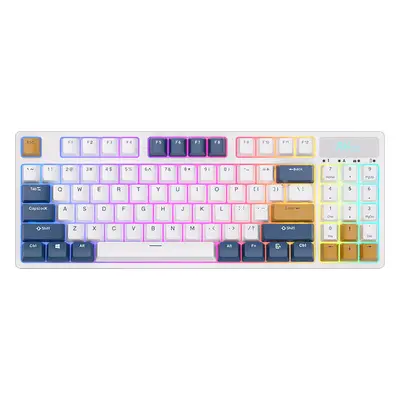 Mechanická klávesnice Royal Kludge RK89 RGB (bílá)