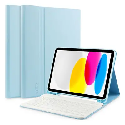 TECH-PROTECT SC PEN POUZDRO + KLÁVESNICE NA IPAD 10.9 2022 SKY BLUE