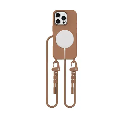 TECH-PROTECT MAGNECKLACE MAGSAFE IPHONE 16 PRO MAX CHOCOLATE BROWN