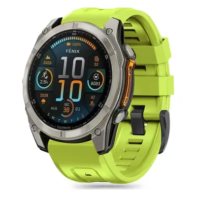 TECH-PROTECT SILICONE GARMIN FENIX 5 / 6 / 6 PRO / 7 / 8 (47 MM) / E LIME