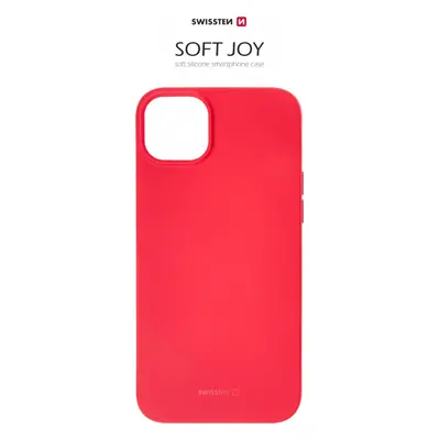 POUZDRO SWISSTEN SOFT JOY PRO APPLE IPHONE 14 PLUS ČERVENÉ