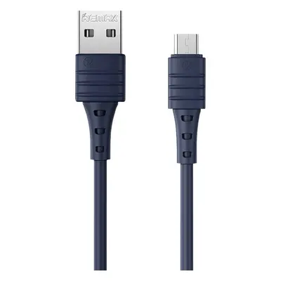 Kabel USB Micro Remax Zeron, 1 m, 2,4 A (modrý)