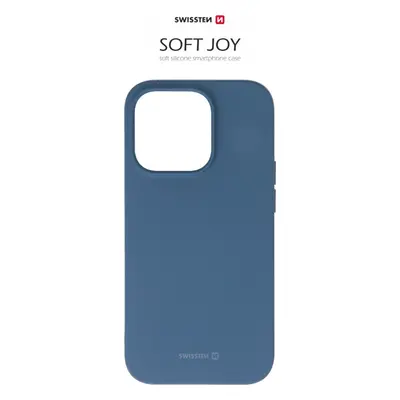 POUZDRO SWISSTEN SOFT JOY PRO APPLE IPHONE 14 PRO MODRÉ