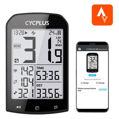 GPS cyklopočítač Cycplus M1