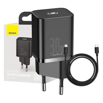 Baseus wall charger Super Si PD 30W 1x USB-C black