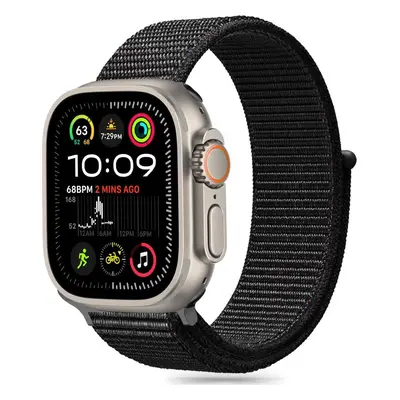 TECH-PROTECT ŘEMÍNEK NYLON APPLE WATCH 6 / 7 / 8 / 9 / 10 / SE (40 / 41 / 42 MM) BLACK