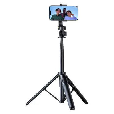 Selfiestick (selfie tyč) / stativ s bluetooth spouští APEXEL APL-D10 1,5m (černý)