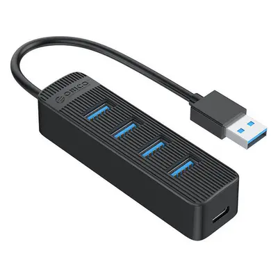 Orico TWU3 USB na 4x USB 3.0 Hub adaptér (černý)