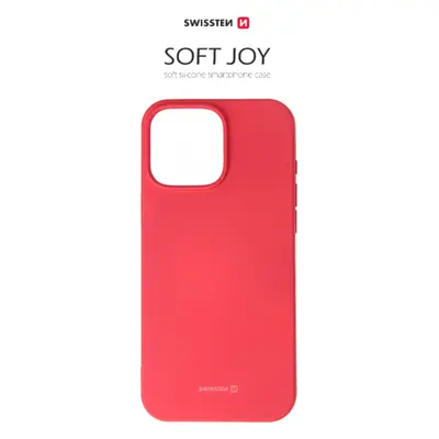 POUZDRO SWISSTEN SOFT JOY PRO APPLE IPHONE 16 PRO ČERVENÉ