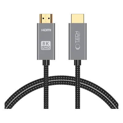 TECH-PROTECT ULTRABOOST HDMI 2.1 CABLE 4K 120HZ / 8K 60HZ 100CM BLACK