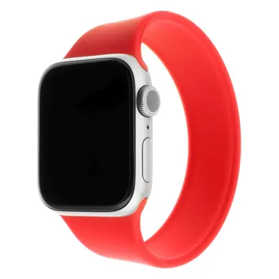 Elastický silikonový řemínek FIXED Silicone Strap pro Apple Watch 38/40/41mm, velikost L, červen