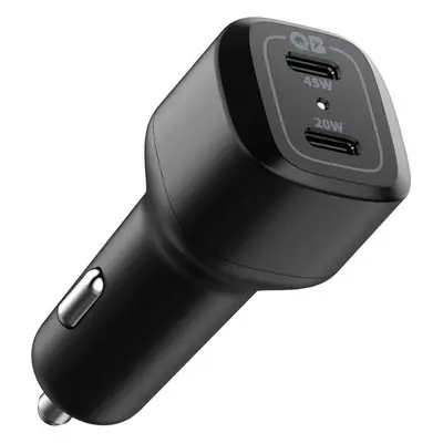 Spigen PowerArc ArcStation Car Charger, black - 2-Port/USB-C PD 3.0 45W/USB-C PD 3.0 20W /Total 