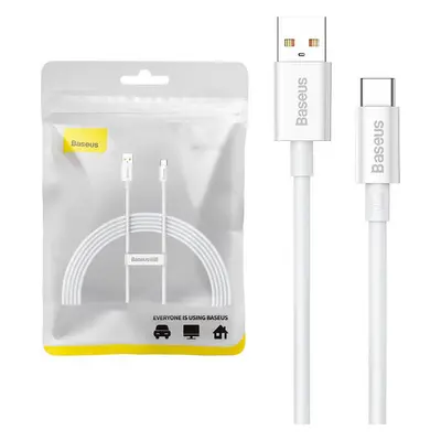 Kabel USB-C Baseus Superior 100W 2 m (bílý)