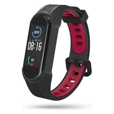 TECH-PROTECT ARMOUR XIAOMI MI SMART BAND 5 / 6 / 7 / NFC BLACK/RED