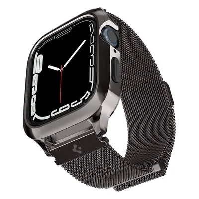 Spigen Metal Fit Pro, graphite - Apple Watch 9/8/7 45mm