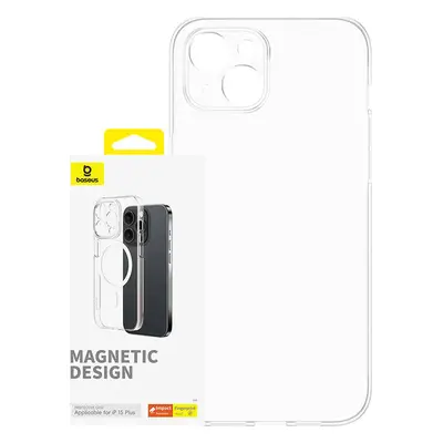 Magnetické pouzdro pro iPhone 15 Plus Baseus OS-Lucent Series (čiré)