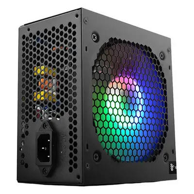 Počítačový zdroj Aigo AK600 RGB (černý)