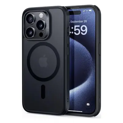 ESR Classic Hybrid (HaloLock) Case for iPhone 15 Pro Max (black)