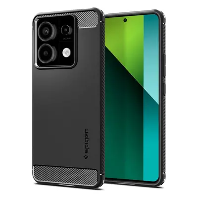 Spigen Rugged Armor, matte black - Xiaomi Redmi Note 13 Pro 5G / POCO X6 5G