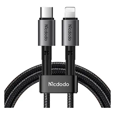 Kabel USB-C na lightning Mcdodo CA-2851, 36W, 2m (černý)