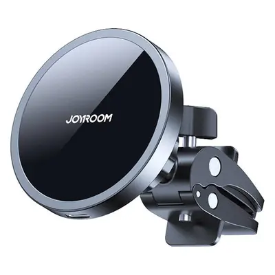 Držák do mřížky auta Joyroom JR-ZS240 s indukční nabíječkou Qi (černý)