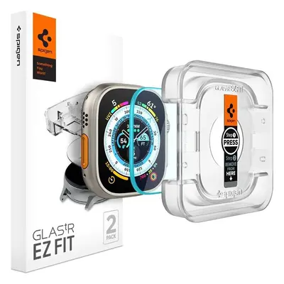 Spigen Glass tR EZ Fit 2 Pack - Apple Watch Ultra 2/Ultra 49mm