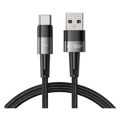 TECH-PROTECT ULTRABOOST TYPE-C CABLE 66W/6A 100CM GREY