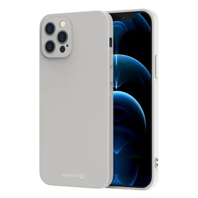 POUZDRO SWISSTEN SOFT JOY PRO APPLE IPHONE 7/8/SE 2020/SE 2022 KAMENNĚ ŠEDÉ