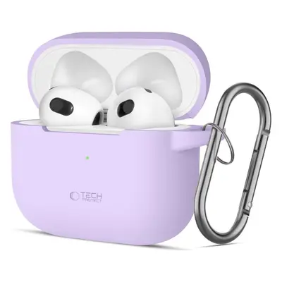 TECH-PROTECT SILICONE HOOK APPLE AIRPODS 3 LAVENDER