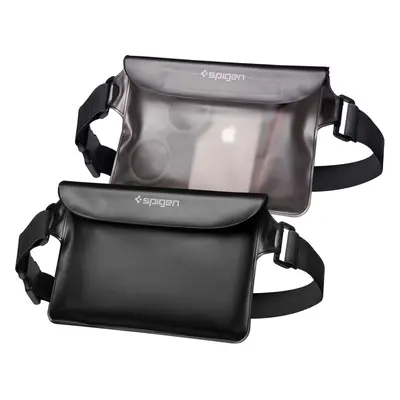 Spigen Aqua Shield WaterProof Waist Bag A620 2 Pack, black + transparent black