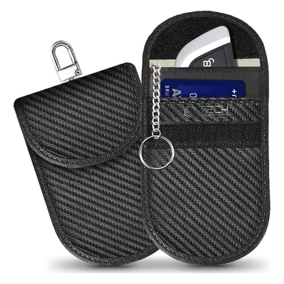 Faradayova klec TECH-PROTECT KLR100 POUCH KEYLESS RFID SIGNAL BLOCKER CASE CARBON