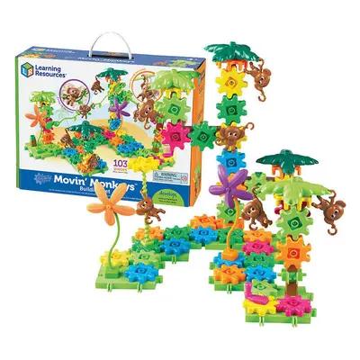 Gears! Stavebnice Movin' Monkeys Learning Resources LER 9119