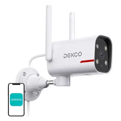 IP venkovní kamera WiFi DEKCO DC4L 2K QHD 270°