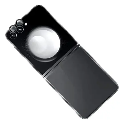 Ochranná skla čoček fotoaparátů FIXED Camera Glass pro Samsung Galaxy Z Flip 5 5G, černá