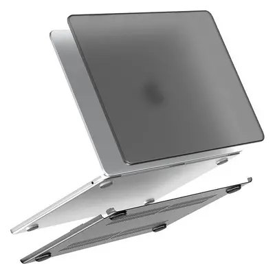 Lention Pouzdro s matným povrchem pro Macbook Air 13,6" (černý)