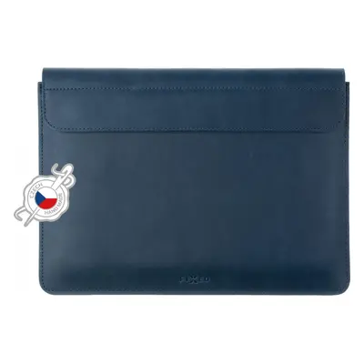 Kožené pouzdro FIXED Oxford pro všechny modely Apple iPad s úhlopříčkou displeje 12,9"-13", modr