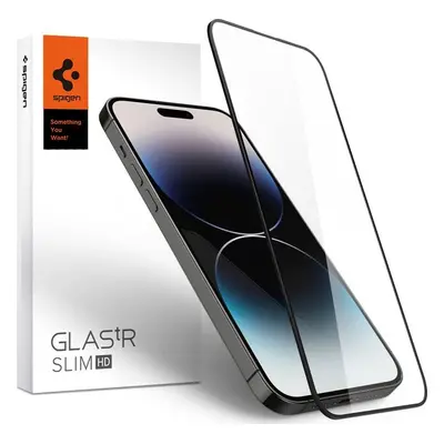 Spigen tR Slim HD 1 Pack, FC black - iPhone 14 Pro