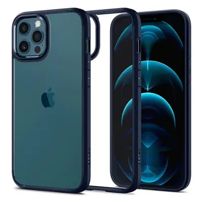 Spigen Ultra Hybrid, navy blue - iPhone 12/iPhone 12 Pro