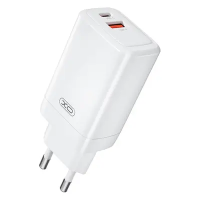 Nástěnná nabíječka XO CE17, 65W, 1x USB-C, 1x USB-A